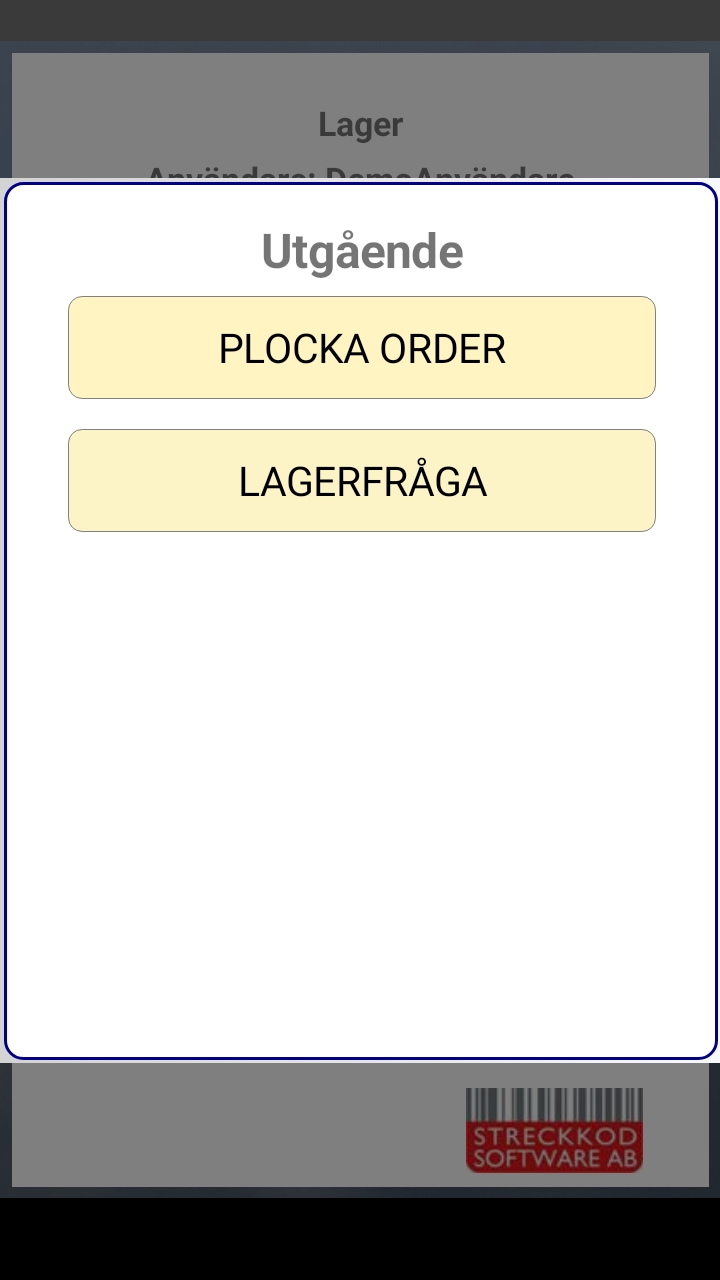 Lager-app order