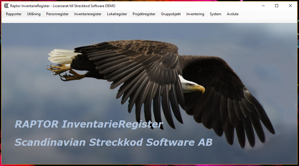 Raptor PC-programvara